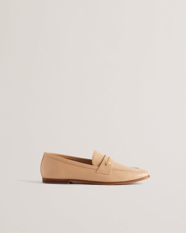 ZZOEE-Shoes-Flat Loafer With Signature Bar- Ted Baker Romania